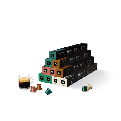 Assortiment Cafés Recettes Gourmandes 100 capsule