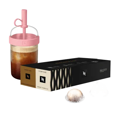 Assortiment Tumbler Rose capsule