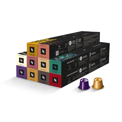 Best-Seller Bundle: 100 Original Coffees capsule