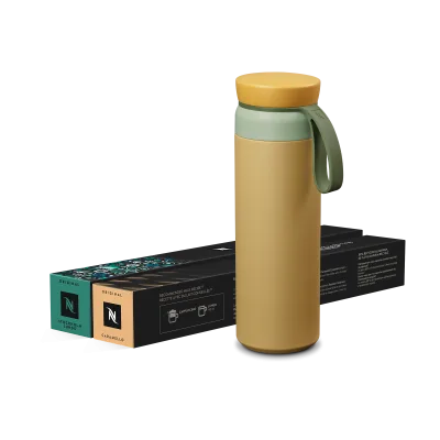 Kapsel Bundle Water Bottle Spring Leaf