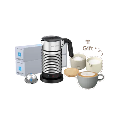 Blue Bottle Aeroccino Set capsule