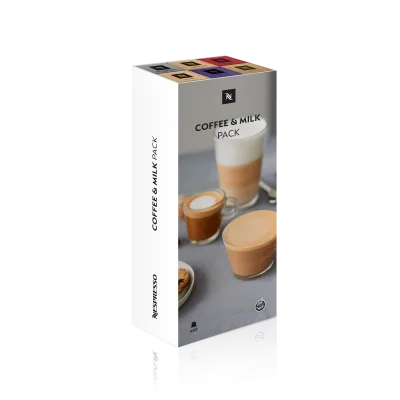 Coffee & Milk Pack x60 capsule