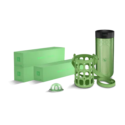 Vertuo Crystal Spark Travel Pack capsule