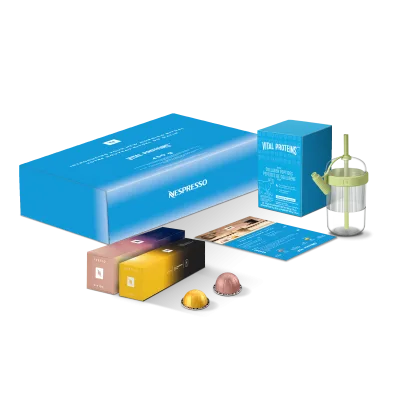 Curated B-Vitamins + Collagen Coffee Box capsule