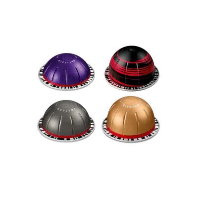 Decaf and Half Caff 90 Capsule Assortment capsule