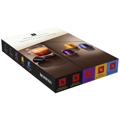Kapsel Decaffeinated coffees 5-sleeve assorted pack