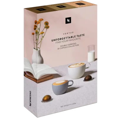 Double Espresso Trio Assortment capsule