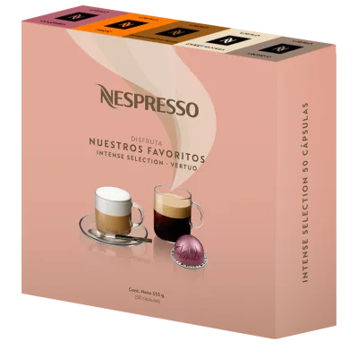 Favorites Intense - 50 Vertuo capsule
