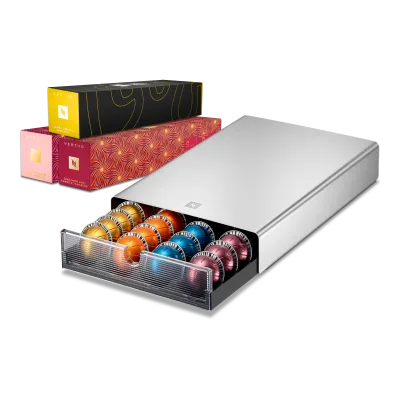 Festive 30 capsules and Drawer Dispenser capsule