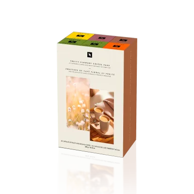 Fruity-flowery Vertuo Coffee Fans Assortment capsule