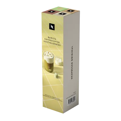 Indulgent barista recipes coffee selection capsule