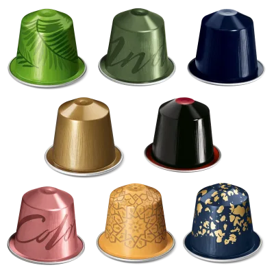 Intense Coffee 140 Capsule Assortment capsule