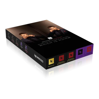 Intense coffees 5-sleeve assorted pack capsule