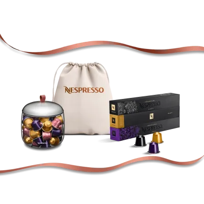 Kapsel Assorted Gift Pack with Capsules Dispenser Lume Mia