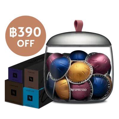 Lume Mia Dispenser with 40 Coffees capsule