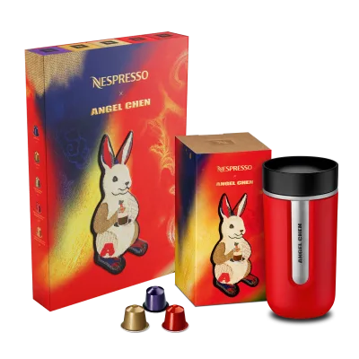 Cápsula Lunar New Year 5-sleeve Pack with Angel Chen Travel Mug