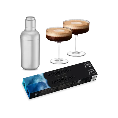 Capsule Original Iced Coffee Mocktail Set Silver