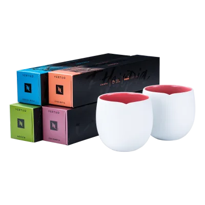 オリジン コーヒーマグカップ（ピンク）限定セット capsule