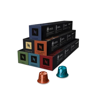 Our intense coffee selection - 60 capsule