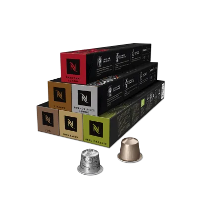 Our subtle and mild coffee selection - 60 capsule