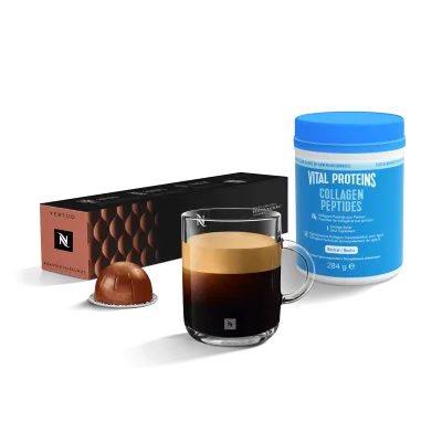 Roasted Hazelnut & Collagen Peptides Bundle capsule
