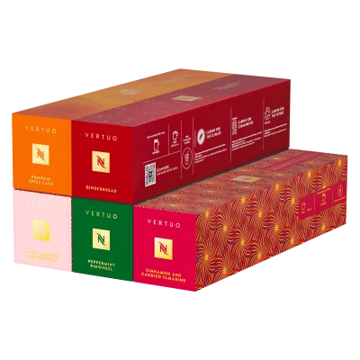 Seasonal favourites coffee selection capsule