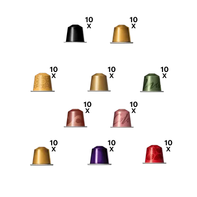 Selection of 100 Original capsule