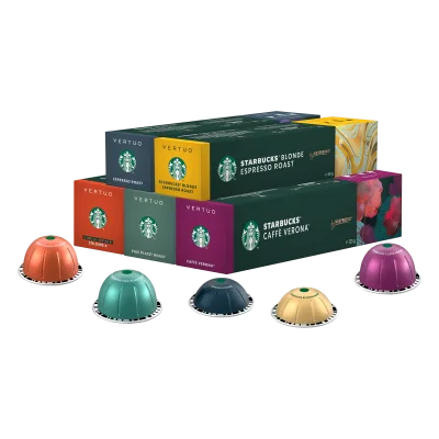 Starbucks® by Nespresso Coffee Bundle (50 Capsules) capsule