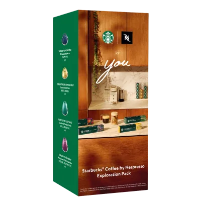 Starbucks® Coffee by Nespresso Exploration 4-sleeve Assortment capsule