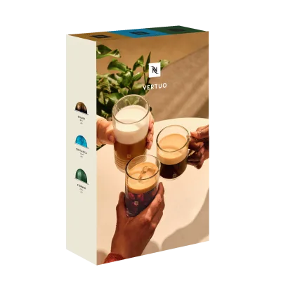 Starter Kit – Vertuo Coffee Pack 30 capsule