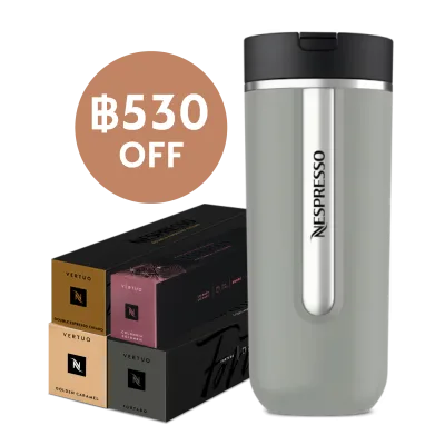 Travel Mug with 40 Coffees capsule