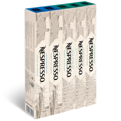 Tribute to Trieste and Milano Five Pack capsule