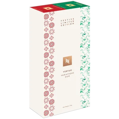 Vertuo 20 Capsule Peppermint and Gingerbread Assortment capsule