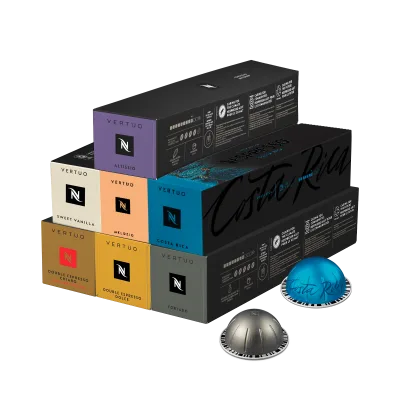 Vertuo anniversary coffee set capsule