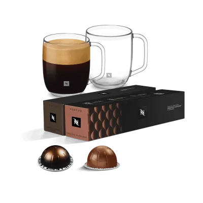 Vertuo At Home Barista Coffee Set capsule