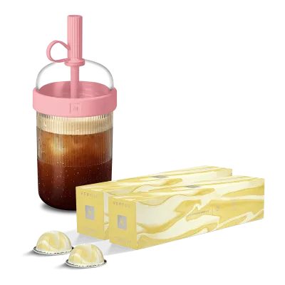 Vertuo Bubble Gum Tumbler Exclusive Bundle capsule