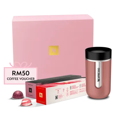 Vertuo Candy Pink Gift Set capsule