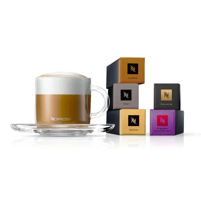 Vertuo Cappuccino Cups & 5 Original sleeves capsule