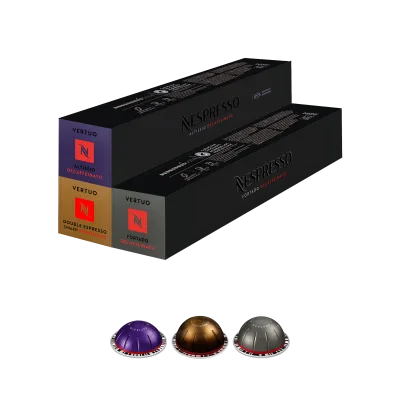 Vertuo Classic Decaffeinated Coffee Kit capsule