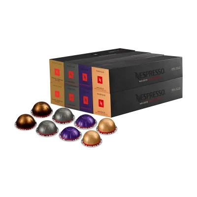 Cápsula Vertuo Decaf Lover Set (80 Capsules)