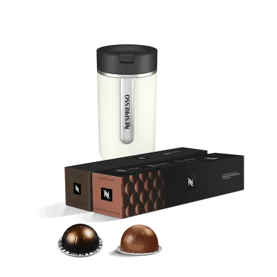Vertuo On-The-Go Coffee Set capsule