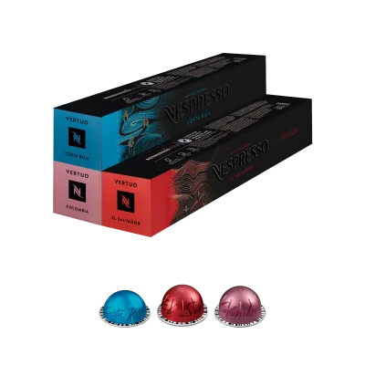 Vertuo World Tour Coffee Kit capsule