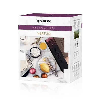 Welkomstbox Vertuo capsule