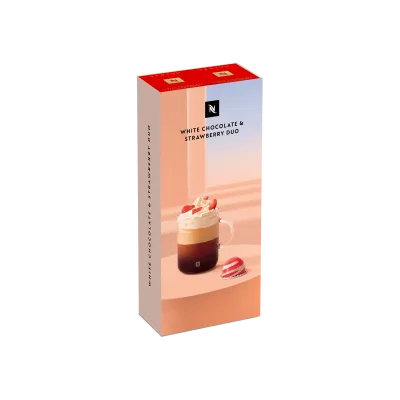 White Chocolate &amp; Strawberry Duo Pack capsule