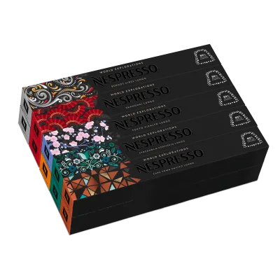 World Explorations Lungo 10 Sleeve Assortment capsule